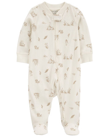 Baby Goose 2-Way Zip Thermal Sleep & Play Pajamas