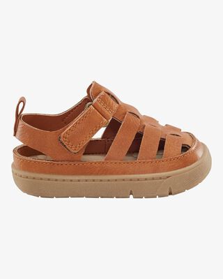 Product image 2 of Every Step® First Walker Fisherman Sandals - Brown