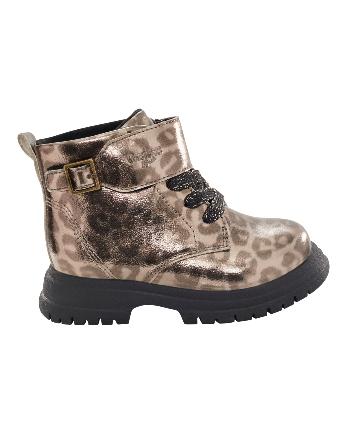 ★送料関税込み 【OCAI】Women's Bear Cub Boots Toddler Cheetah Print Lace-Up Boots - OshKosh | Carter's