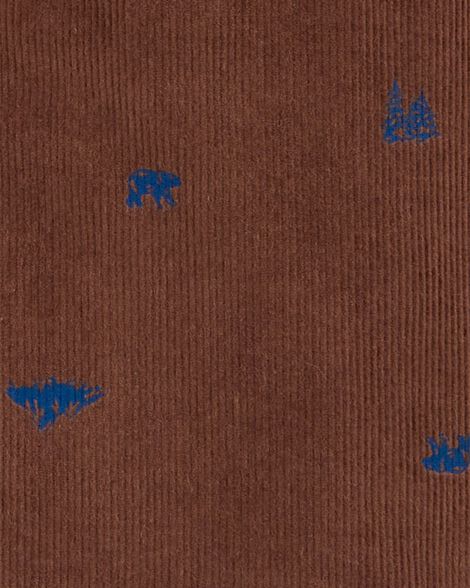  Product image 2 of Toddler Mountain Print Corduroy Button-Front Shacket
