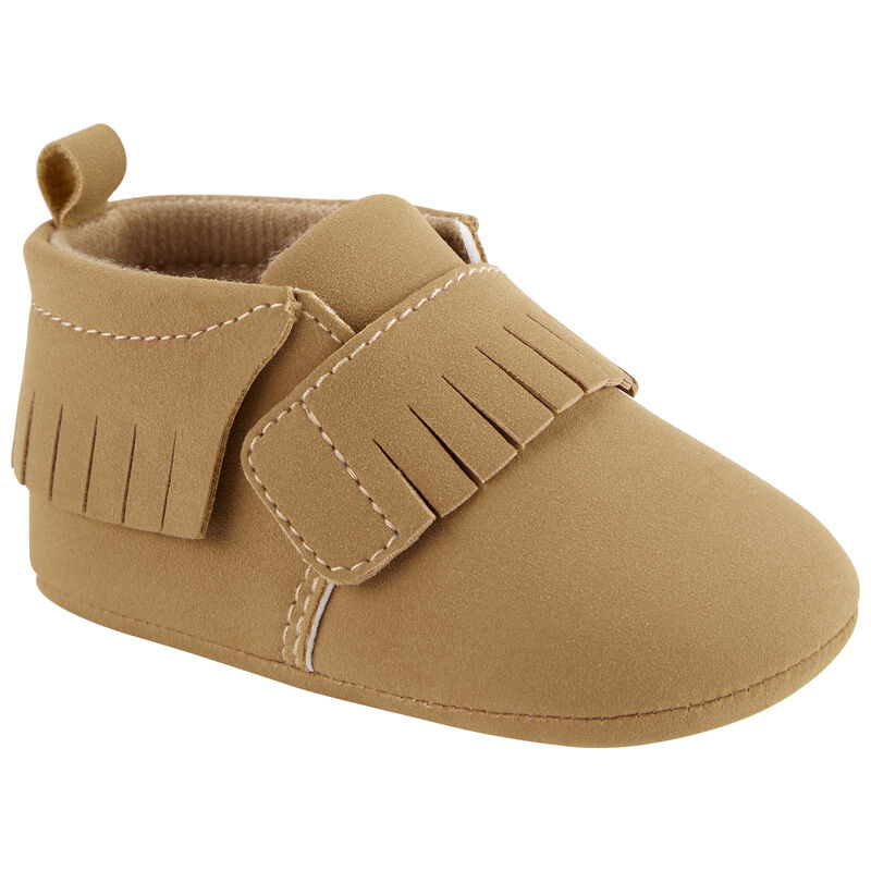 Brown Baby Carter's Fringe Bootie Baby Shoes