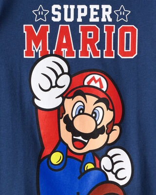 Product image 2 of Toddler Super Mario Short-Sleeve Graphic Tee - Blue