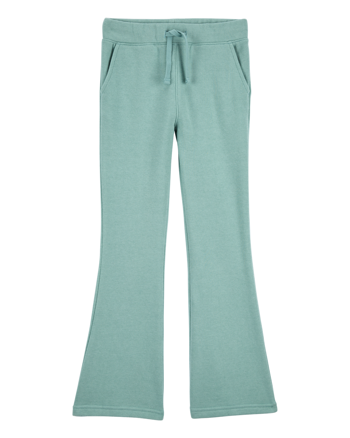 Kid Knit Drawstring Flare Pants