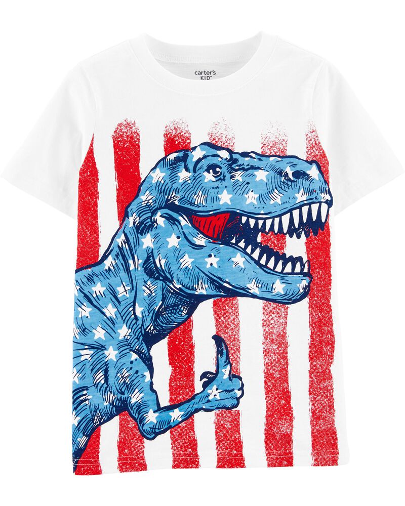 4th Of July Dinosaur Jersey Tee Carters Com