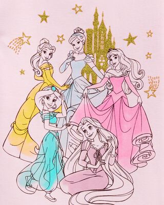 Product image 2 of Toddler 2-Piece Disney Princess 100% Snug Fit Cotton Pajamas