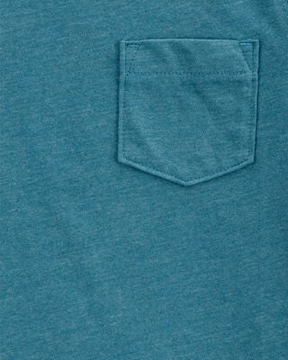 Product image 2 of Toddler Solid Short-Sleeve Pocket Tee - Teal