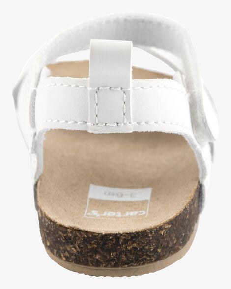 Baby Butterfly Faux Cork Sandals