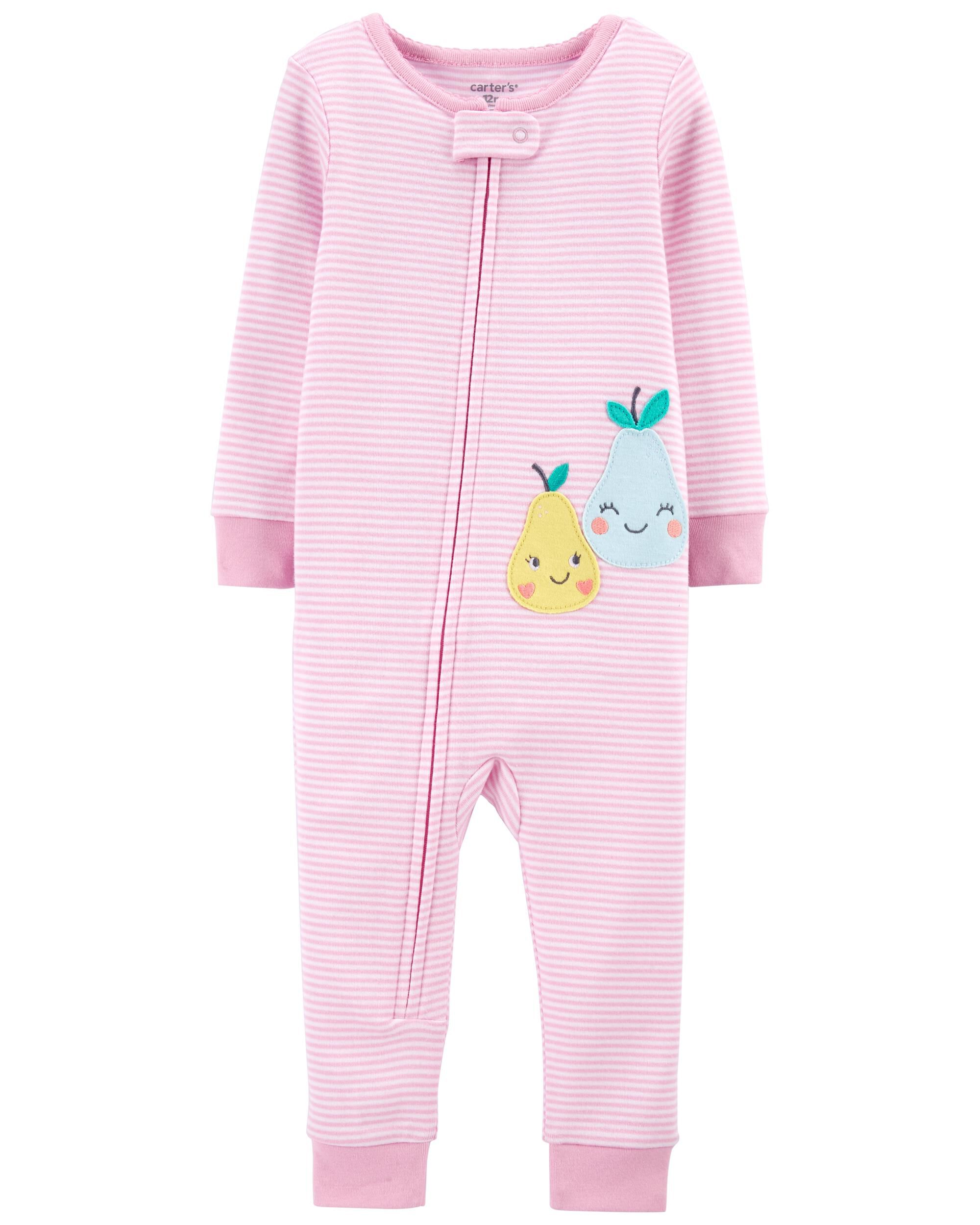baby girl fleece pajamas