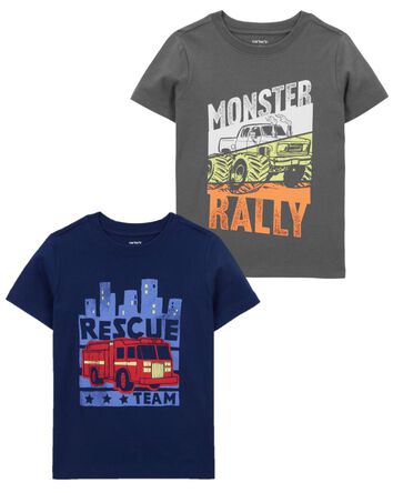 Toddler 2-Pack Truck Graphic Tees