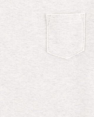 Product image 2 of Kid Short-Sleeve Pocket Tee - Light Grey
