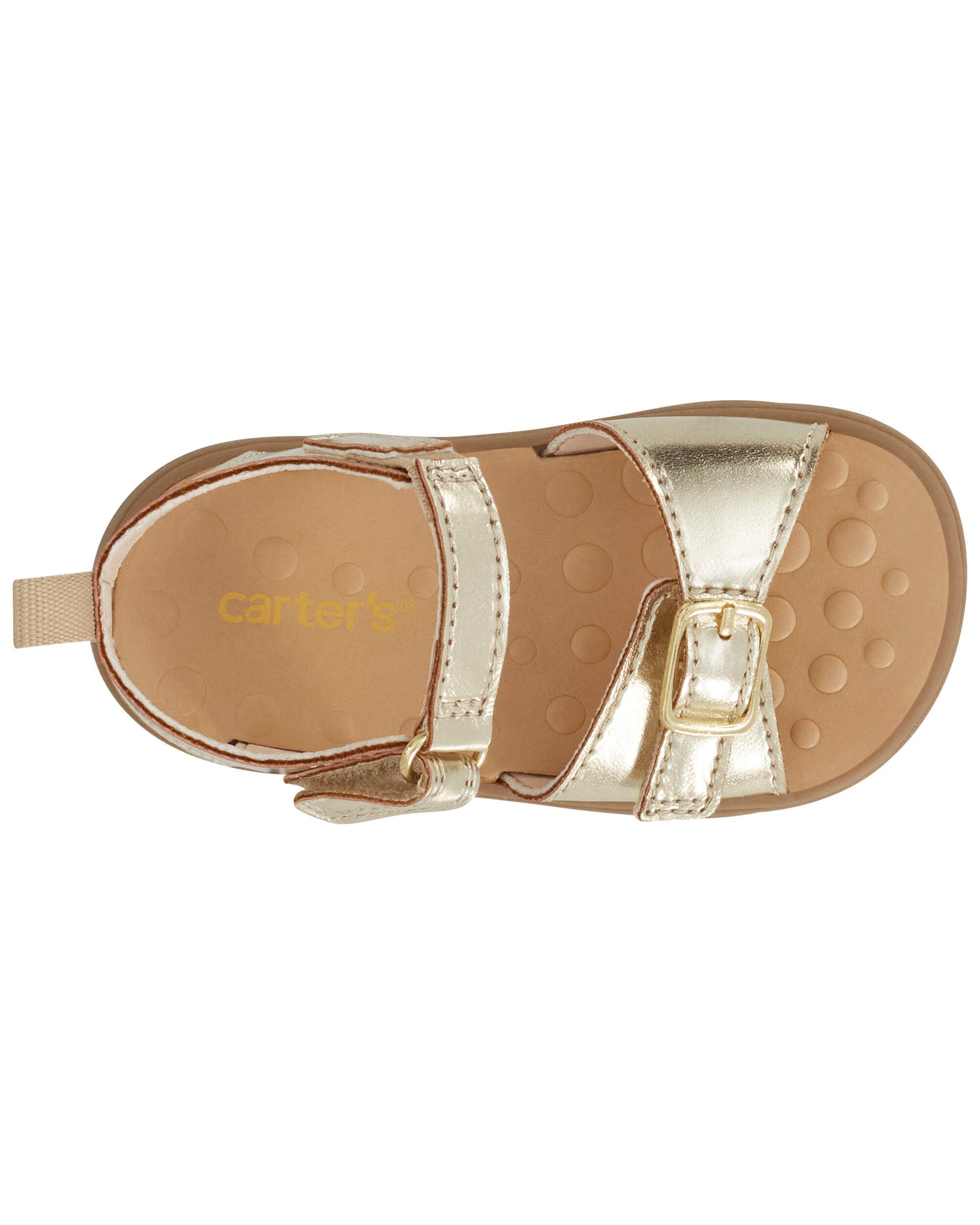 Baby Every Step Gold Sandals Carter s Carter s