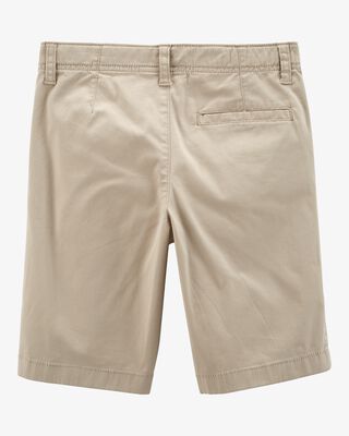 Product image 2 of Kid Stretch Chino Uniform Shorts - Khaki