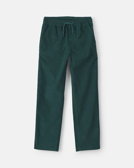 boys corduroy pants - green