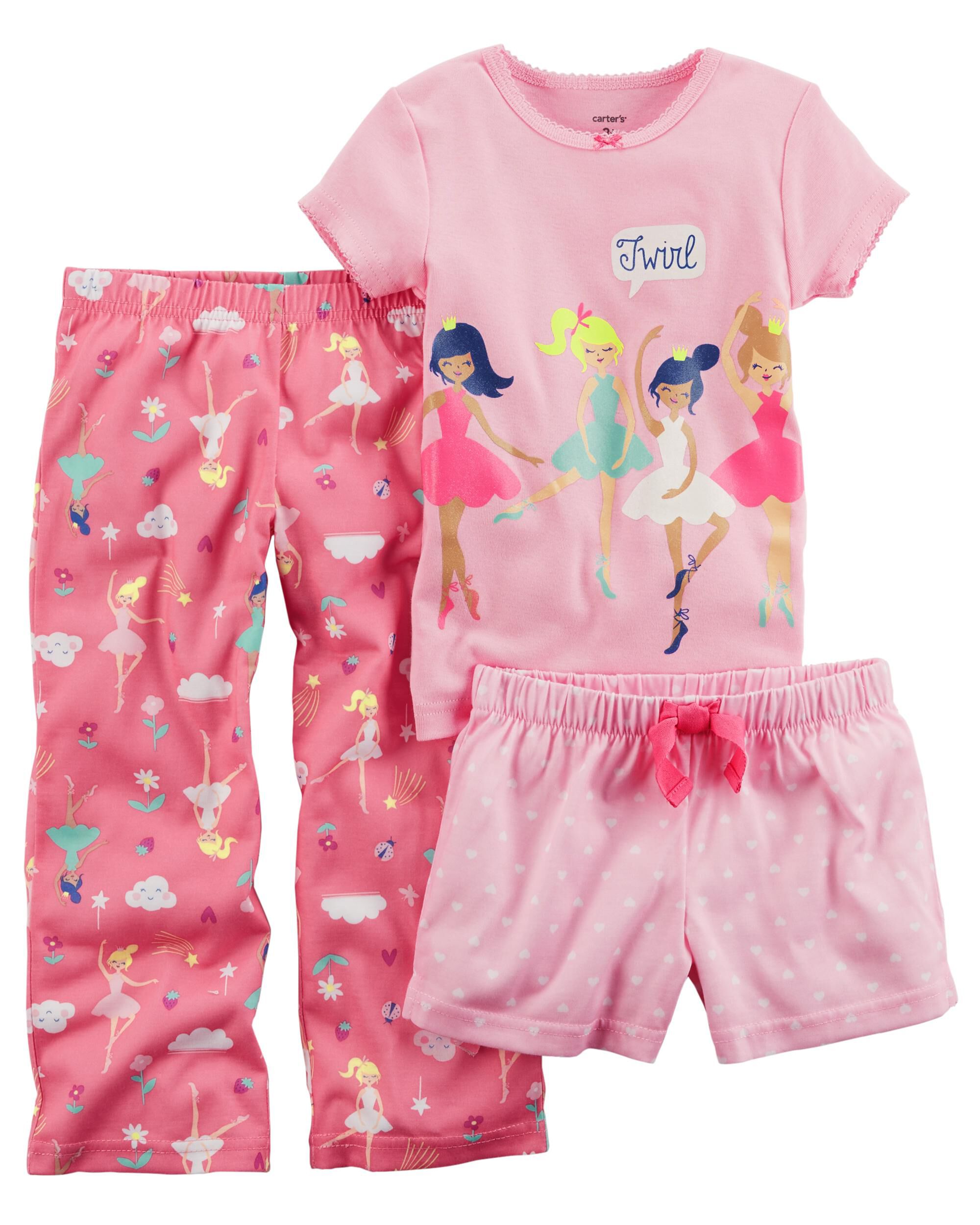 carter's ballerina pajamas