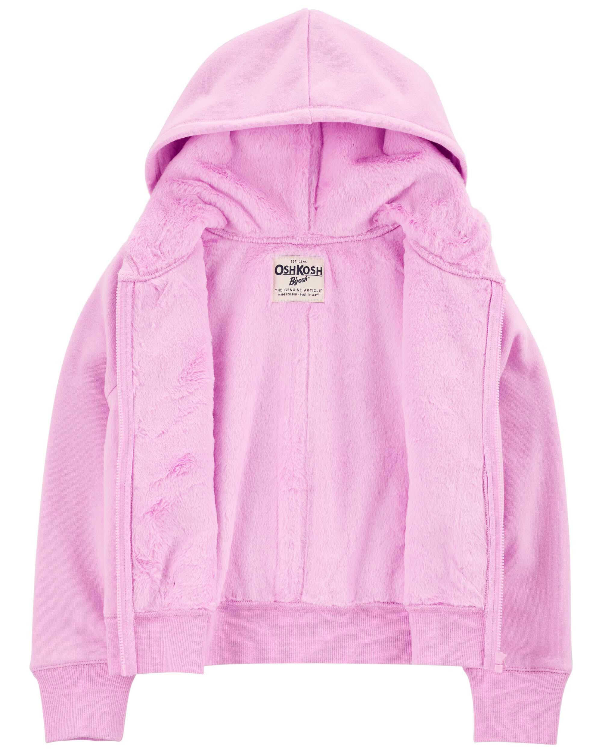 Pink zip up jackets store