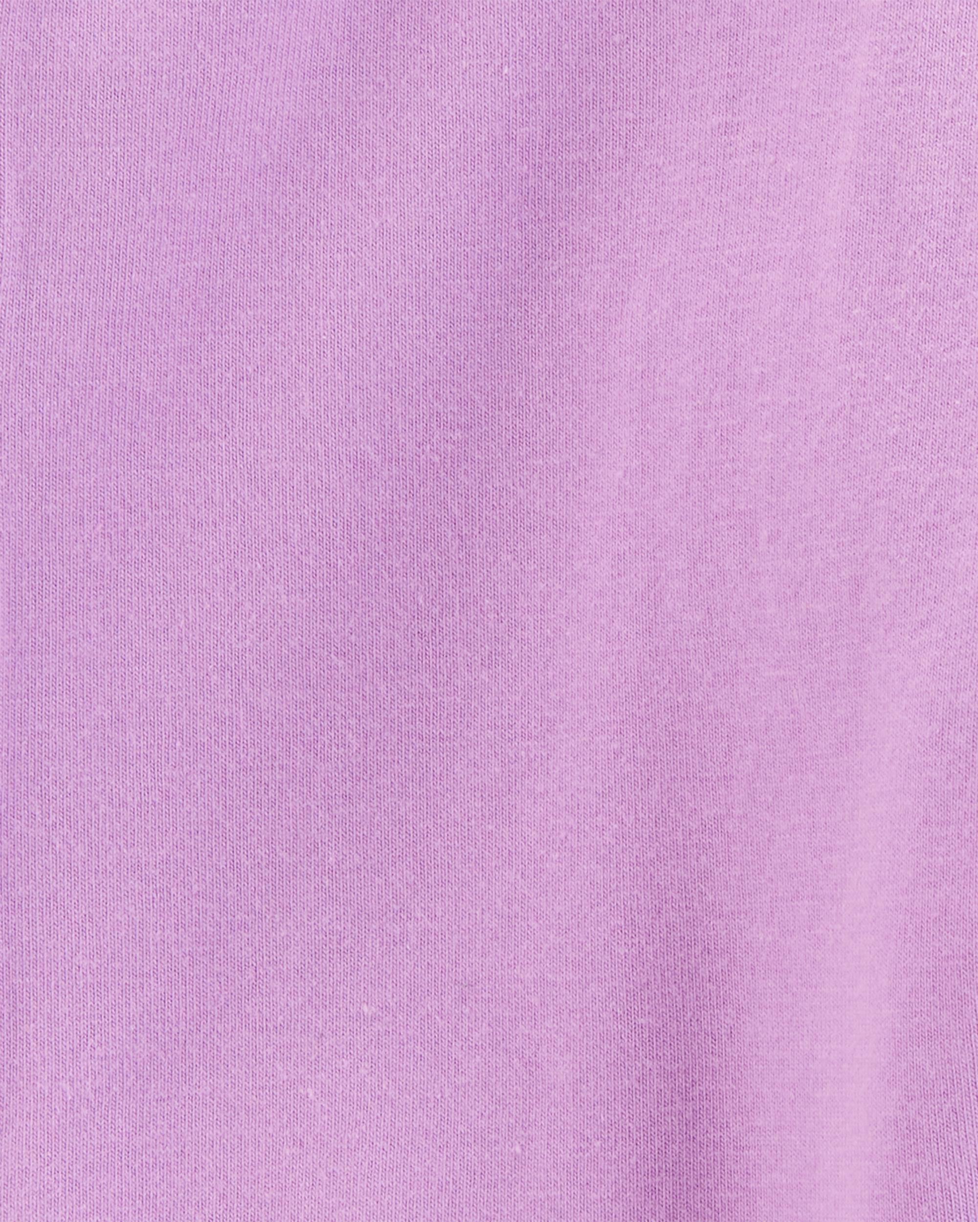 Kid High-Rise Bike Shorts - Purple