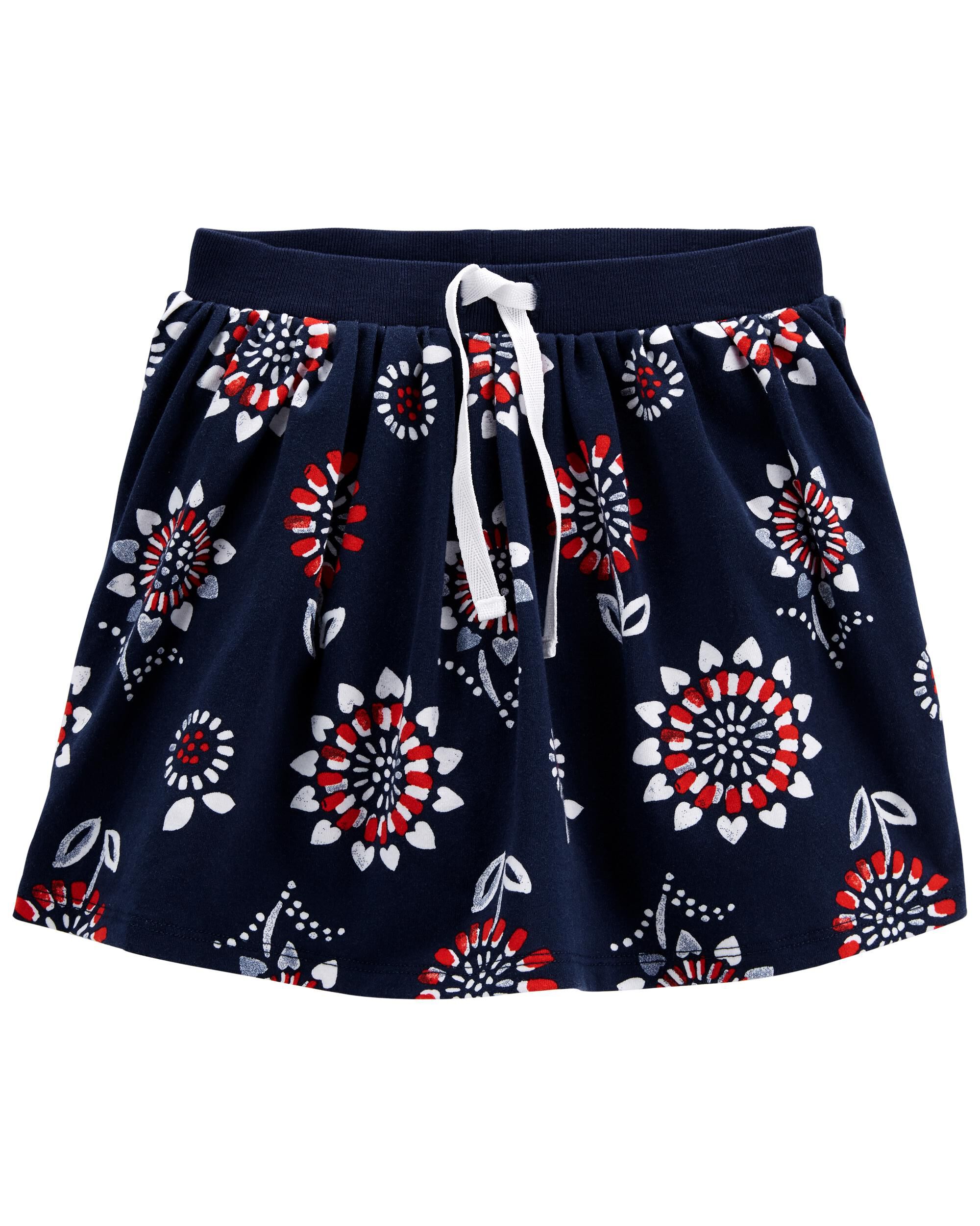 *CLEARANCE* Floral Jersey Skort