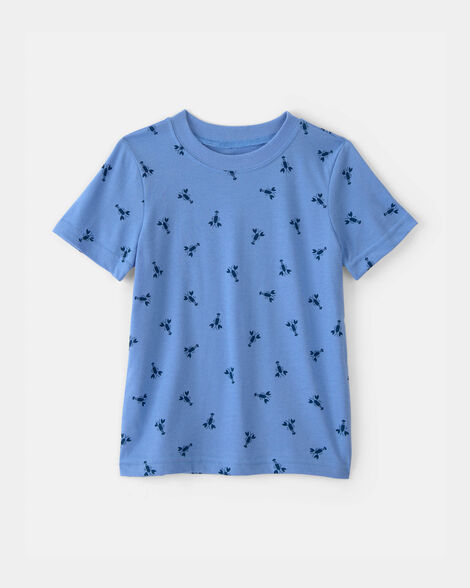 toddler lobster t-shirt - blue