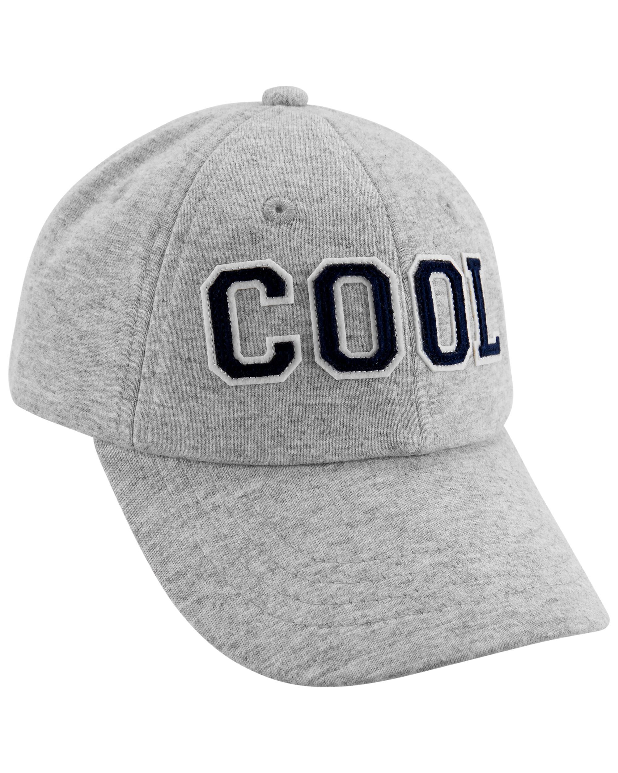 Toddler Grey Cool Baseball Cap 