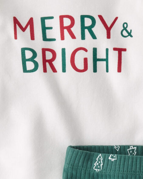  Product image 2 of Baby Merry & Bright Organic Cotton Bodysuit Set