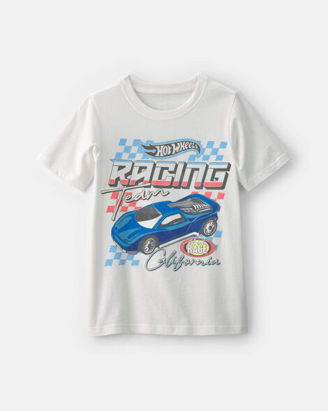 boys hot wheels™ graphic tee - white