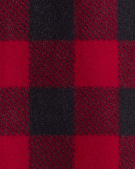 Product image 3 of Baby Checkered Print Loose Fit Long-Sleeve Wearable Blanket