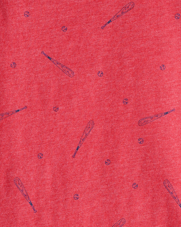 Product image 2 of Toddler Boy Baseball Print Short-Sleeve Tee - Red