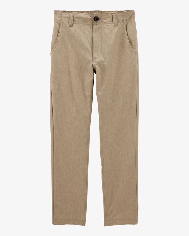 Product image 1 of Boys Active Uniform Pull-On Pants - Khaki