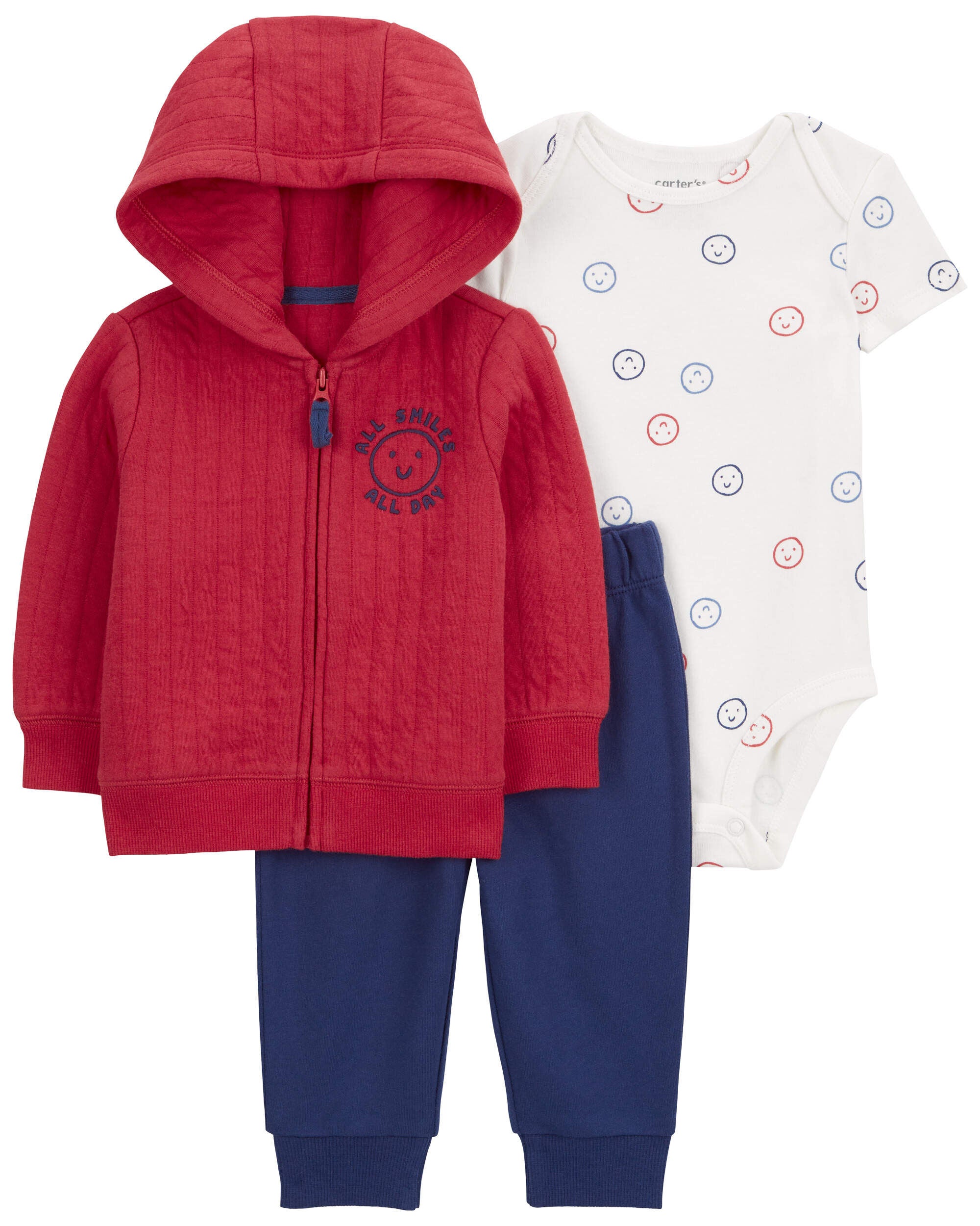 Baby 3-Piece Smiles Little Jacket Set