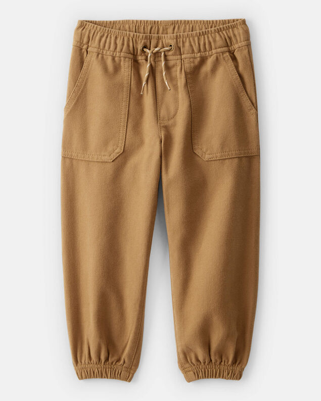 Product image 1 of Toddler Boy Herringbone Fashion Pants - Brown