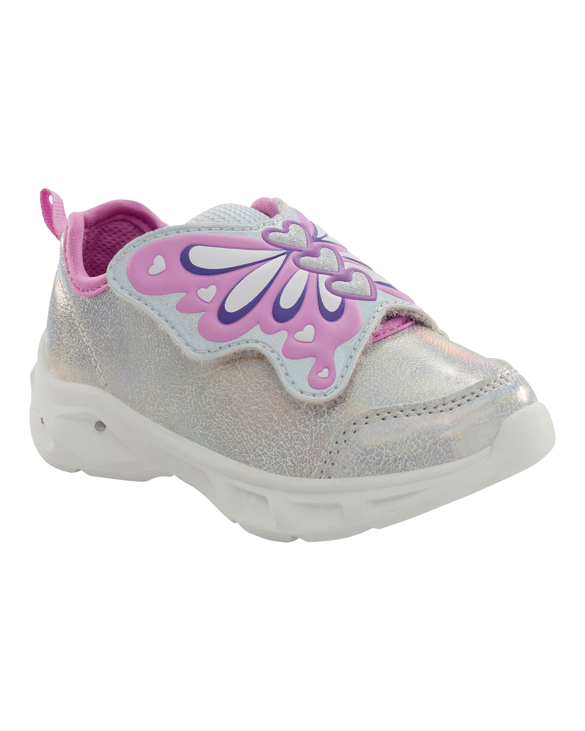 Toddler Butterfly Light-Up Sneakers