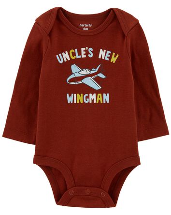 Baby Uncle Long-Sleeve Bodysuit