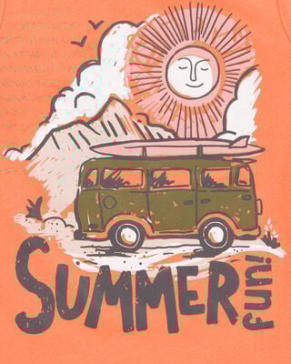 Product image 2 of Baby Summer Graphic Tank - Orange