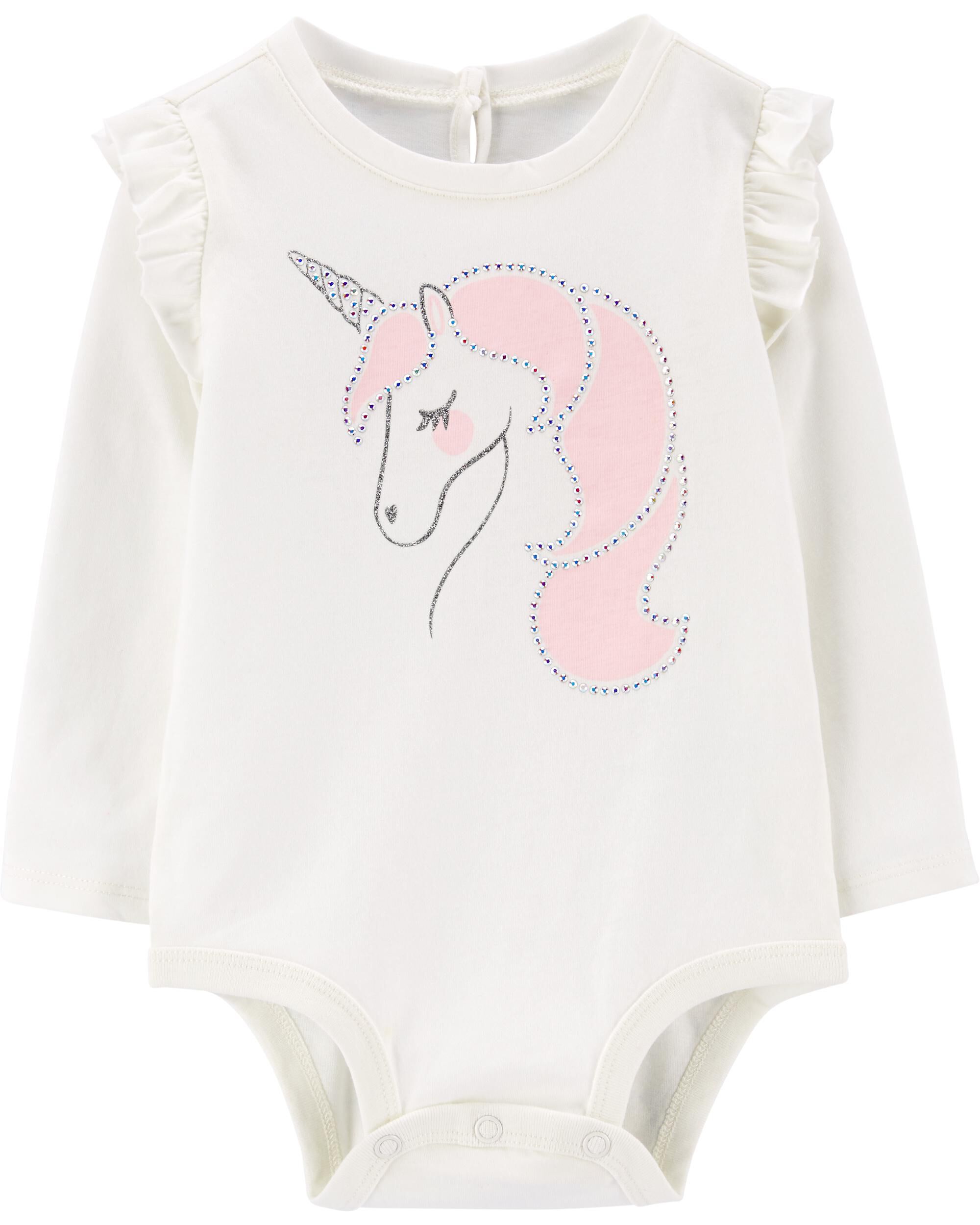 carter's unicorn onesie