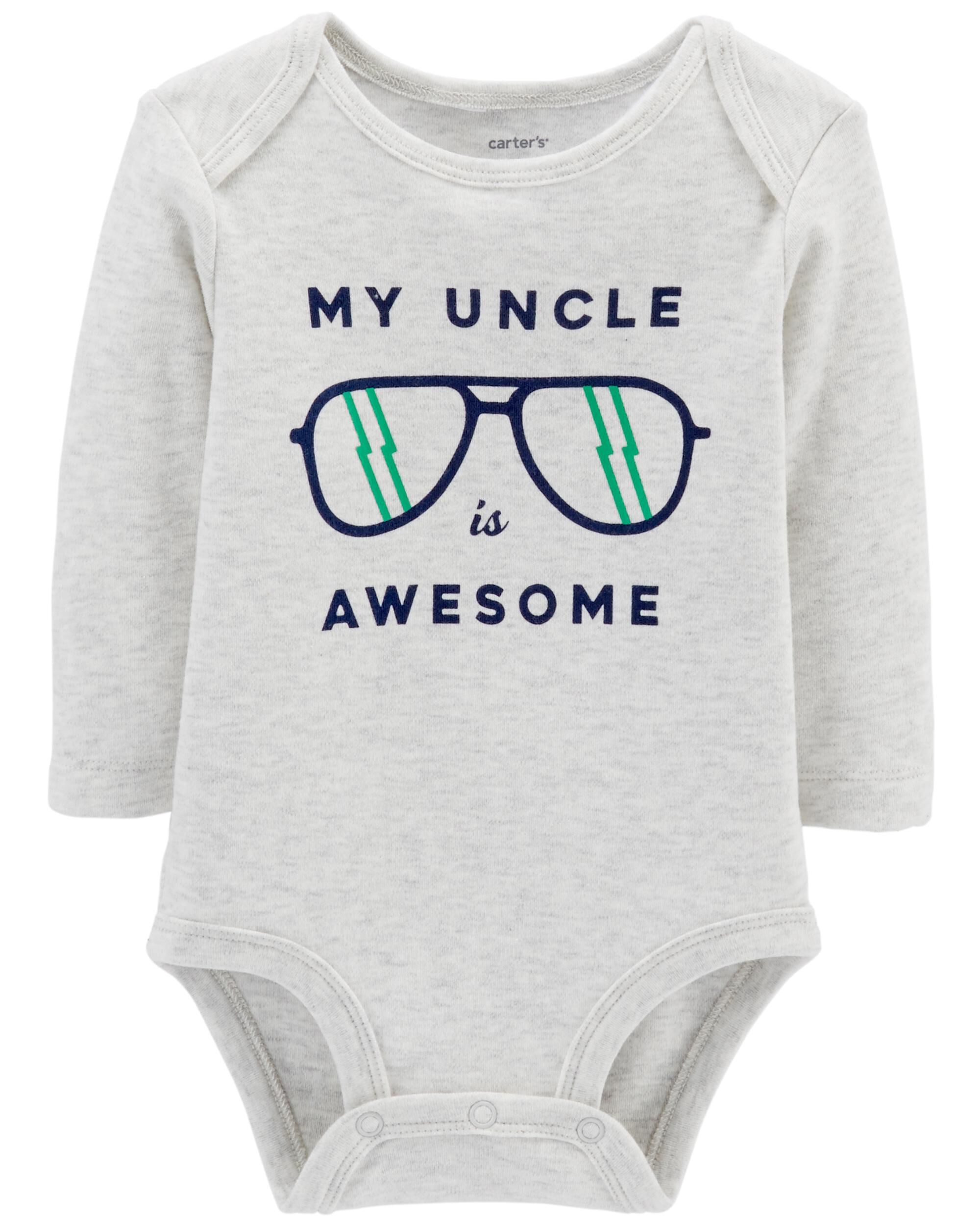 i love my uncle onesie carter's