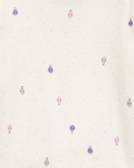 Product image 5 of Baby 2-Piece Long-Sleeve Tee & Coverall Set - Purple