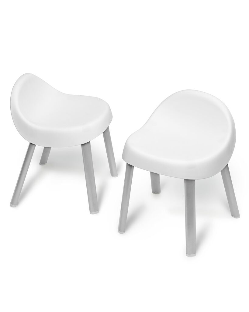 Skip Hop Explore and More Kids Chairs, 2 Piece Set - White