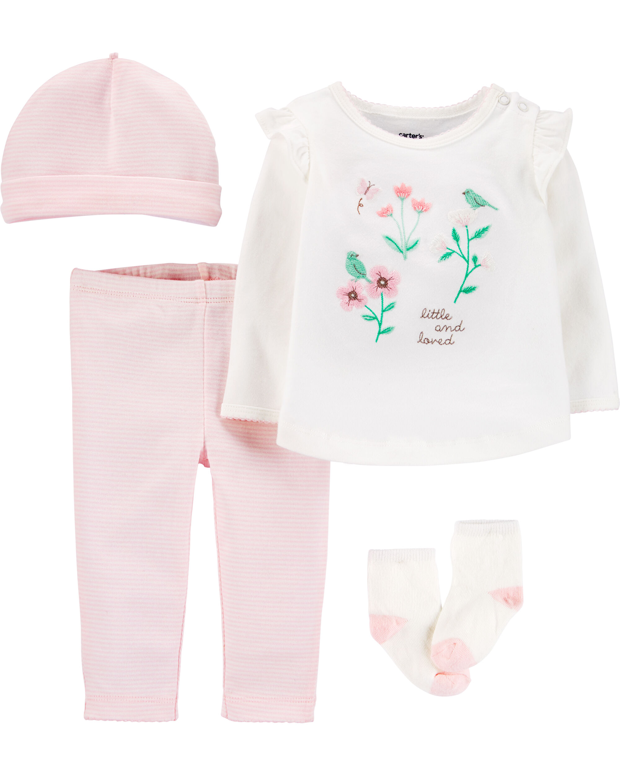  *CLEARANCE* 4-Piece Floral Take-Me-Home Set 