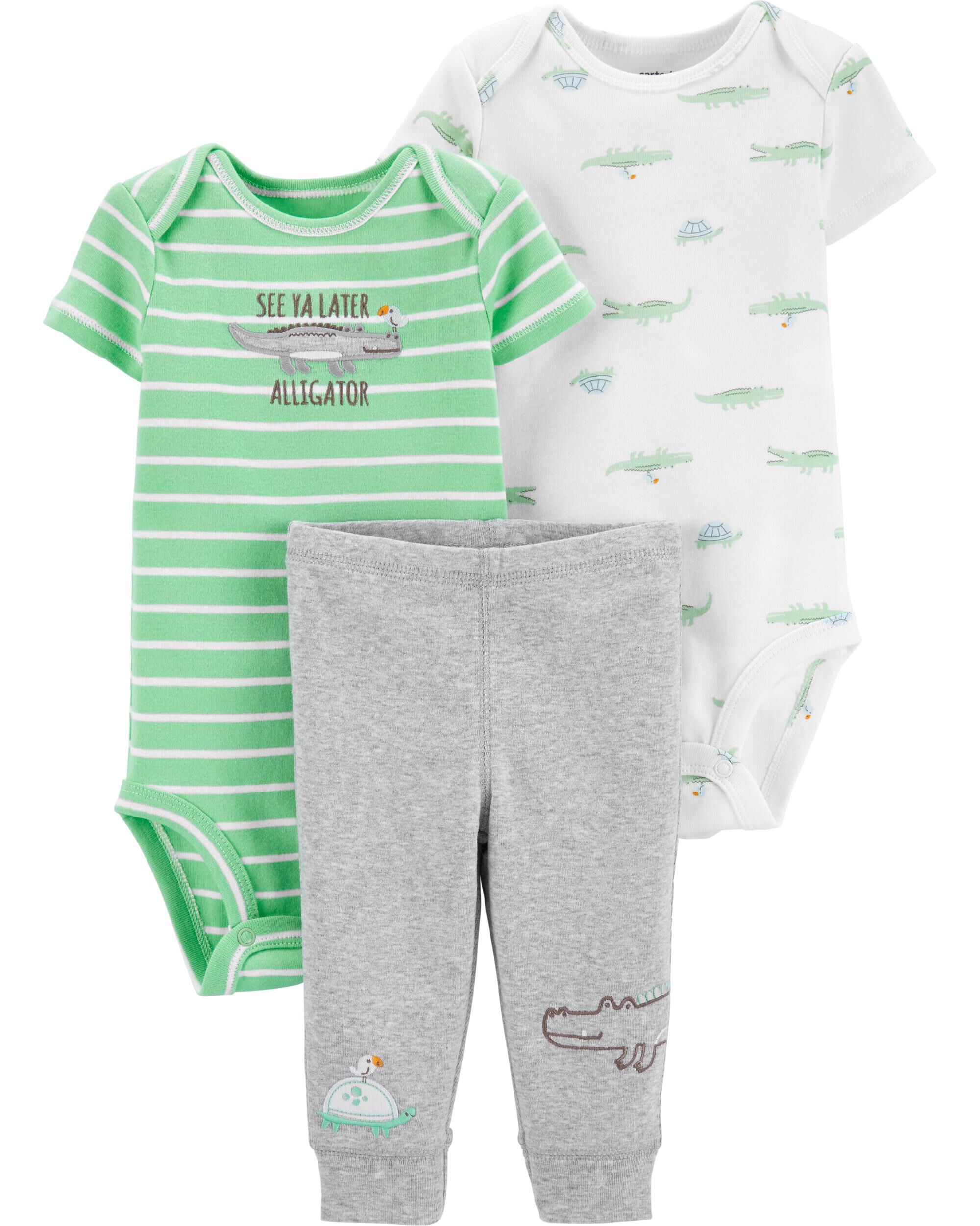 carter's alligator pajamas