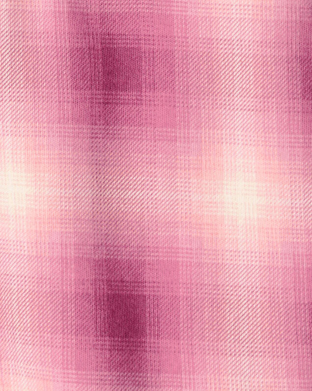 Product image 2 of Toddler Girl Plaid Long-Sleeve Top - Pink