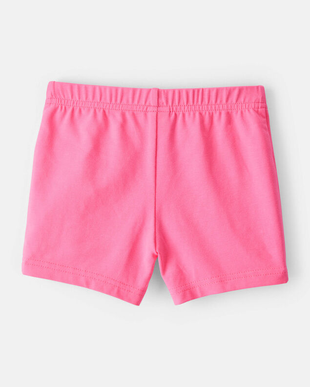 Product image 2 of Toddler Girl 2-Pack Tumbling Shorts - Pink/Black