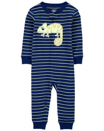 Baby 1-Piece Chameleon 100% Snug Fit Cotton Pajamas