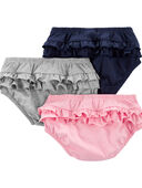 Baby 3-Pack Ruffle Diaper Cover