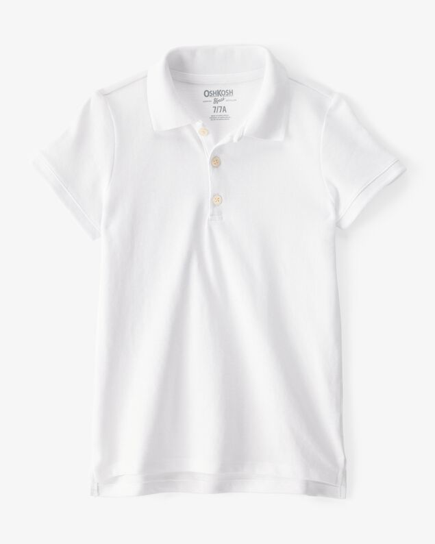 Product image 1 of Kid Pique Cotton Uniform Polo