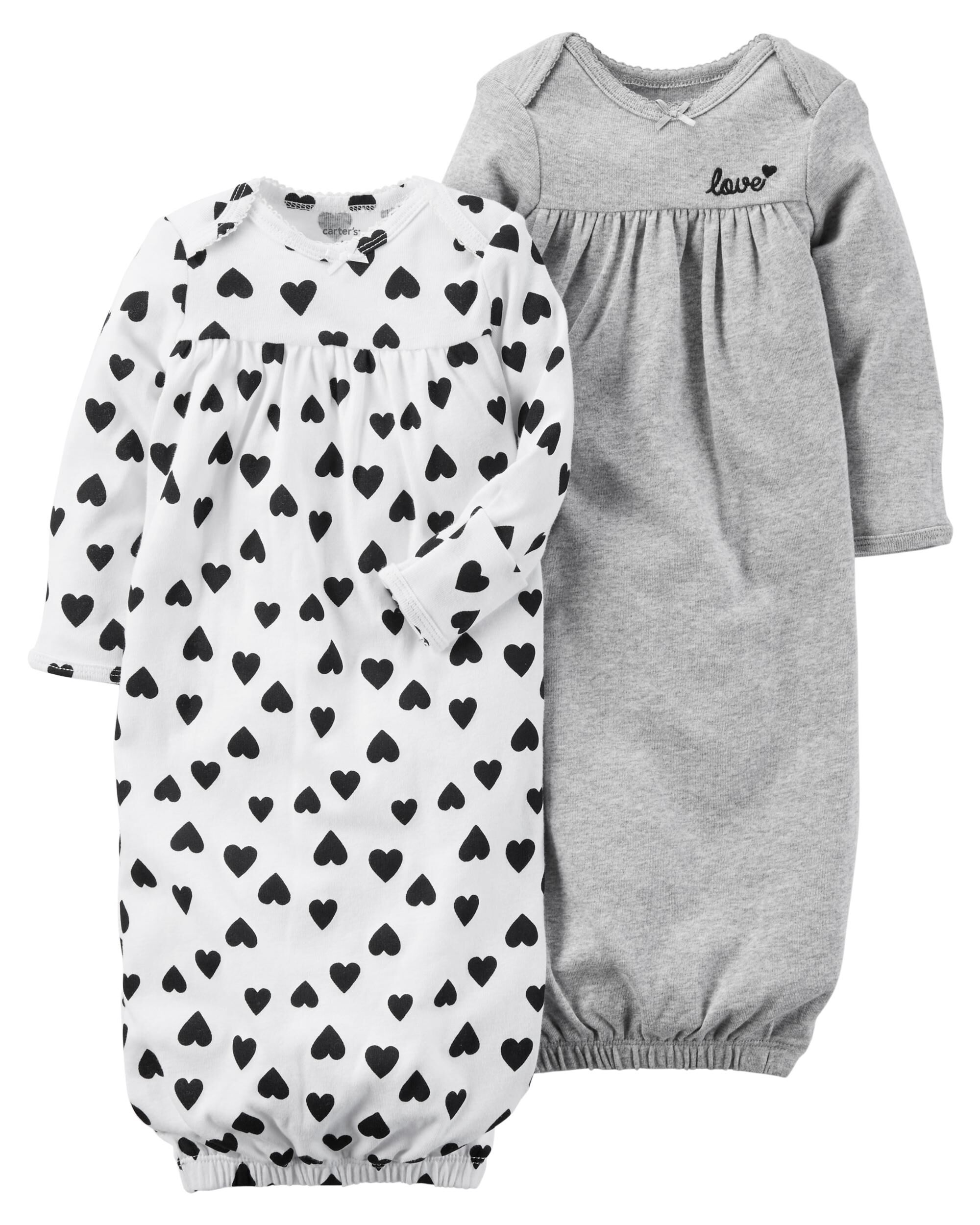 carter's sleeper gowns