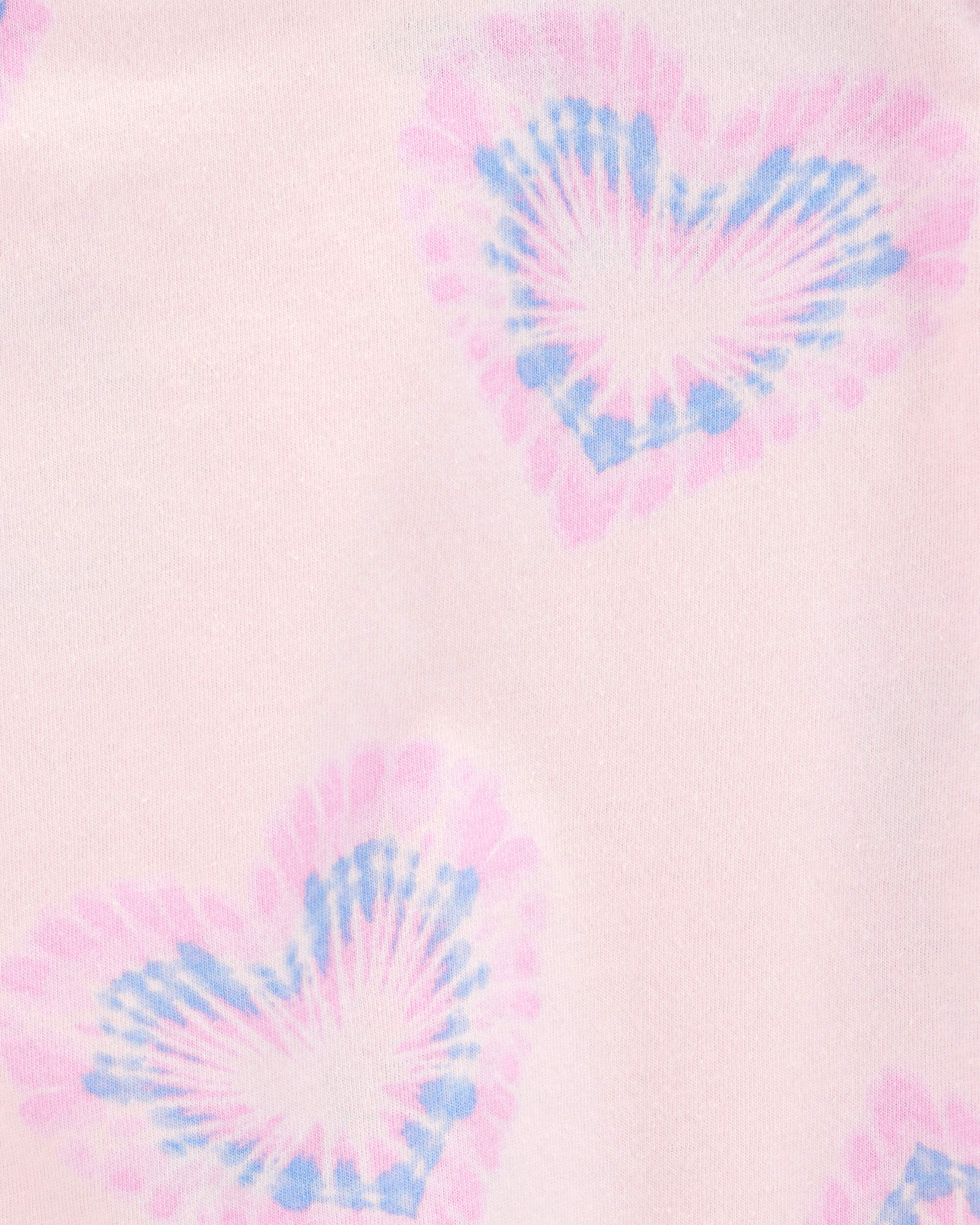 Toddler Girl Tie-Dye Heart Flutter-Sleeve Tank - Pink/Purple