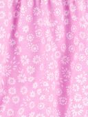 Pink - Baby Floral Jersey Romper, Selected