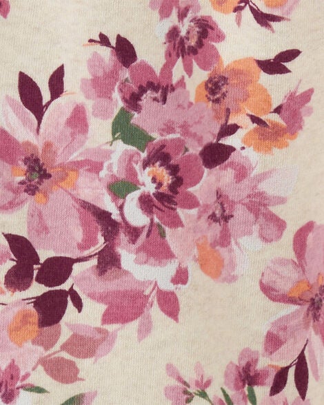  Product image 3 of Kid Floral Print Fleece Joggers
