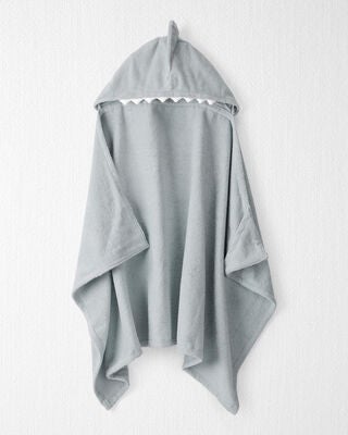 Product image 1 of Toddler Organic Terry Cotton Shark Towel