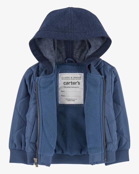 Bomber Jacket Boys Carter's Baby Boys' Quilted Bomber Jacket